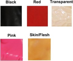 Black Latex Wrist Gloves Medium Size for Women Hand Wash Only Care Instructions