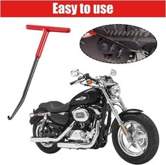 Exhaust Spring Hook, T Shaped Handle Exhaust Spring Hooks, Rubber C Size: 2PCS