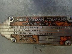 BARBER COLMAN GEAR HOBBER 6-10