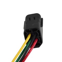 New Waterproof 4 Pin Electrical 1.8mm Wire Connector Plug 6″ Assembled for car