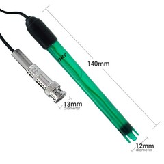 ORP Redox Electrode BNC Connector Replacement Probe 14cm Long 1.2cm Diameter