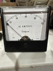 SIMPSON 0-100, MODEL 1357 CAT NO 60120 W147