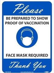 Public Safety Sign – Mask Required