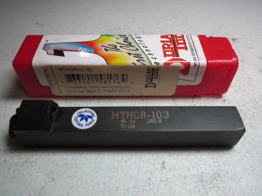 Dorian Tool (MTHOR 10-3B) Gang Right Hand On Edge Style H Threading Toolholder