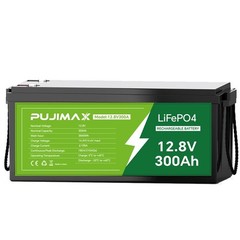 12V 300AH LiFePO4 Lithium Battery 15000+ Deep Cycle BMS for Solar RV Off-grid