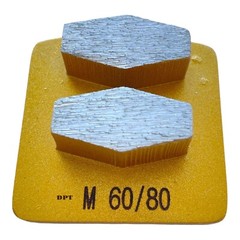 Grinder Tooling For Husqvarna PG series Concrete Floor Grinder Medium Bond 60 Gr