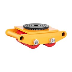 Heavy Duty 4PCS Machinery Skates Dollies, 17,637 Lb Capacity, 360° Rotation