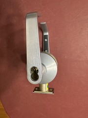 Best 7K Contour Angle Return Lever Lockset, With Turn Button, Without Core