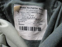 MFG. 2017 GLOBE IH TROUSER 38 x 34 Firefighter Turnout Bunker Pants RESCUE EMT