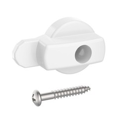Replacement Andersen Screen Door Latch Compatible with White