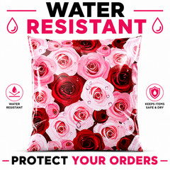 Roses Poly Mailers 10×13 Designer Shipping Bags Self Seal Boutique Mailers