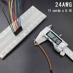 a4 40pcs 20cm Male to Male Dupont Wire Jumper Cable