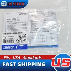 New OMRON E2B-M18KS08-M1-B1 Sensor 8mm NPN 10-30VDC IP67 US Stock Fast Ship