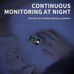 New 2-in-1 smart fingertip pulse oximeter with blood pressure measurement