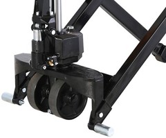 APOLLOLIFT High Lift Pallet Jack 2200lb Hydraulic Scissor Lift Truck 45X21″ Fork