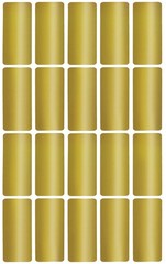 Royal Green Rectangular Gold Stickers Adhesive Labels Rectangle 40mm x 19mm (…