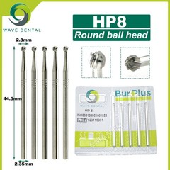 US WAVE HP Dental Burs Straight Low Speed Tungsten Carbide Burs 2.35mm 5Pcs/Pack