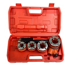 HFS(R) Pipe Threading Kit, Sizes 1/2″, 3/4″, 1″ and 1-1/4″, 5-Pieces Set