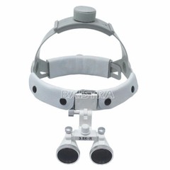 3.5X Dental Medical Surgical Binocular Loupes Headband Magnifier LED Headlight