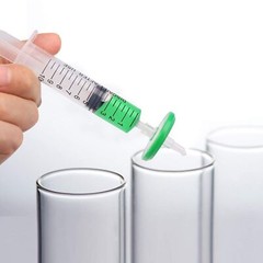 100PCS PES Membrane Syringe Filter 25mm 0.22μm Non-sterile HPLC Hydrophilic