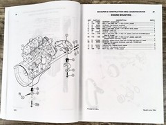 Case 580E 580Se 580 Super E Loader Backhoe Parts Assembly Manual Catalog Book