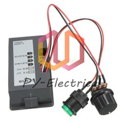 Max 8A DC 12V 24V 6-30V PWM Motor Speed Controller With Digital Display & Switch
