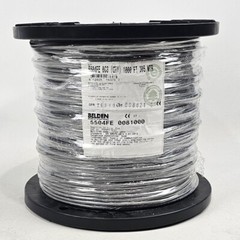 NEW 1000ft Belden Cable, 5504FE 22awg 6-conductor Shieled Security/Sound Cable