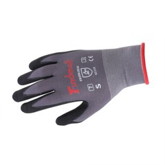 Safety Work Gloves MicroFoam Nitrile Coated Foam Gloves S-Size/3 Pairs