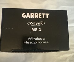 Garrett Ms3 Z-lynk Wireless Headphones for Garrett Metal Detectors 1627710