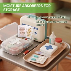 ADSorbco 5 Gram (50 5g, 20% Orange silica gel + 80% White Blend