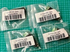 Lot 4pcs Adafruit 5.5 x 2.1mm DC Coaxial Barrel Jack Screw Terminal Adapters