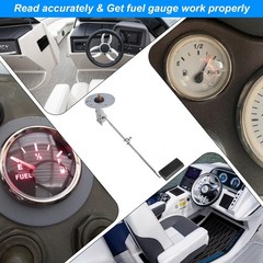 Fuel Tank Sending Unit Marine Boat Gas Gauge Water Tank Sender 4-28 Inch