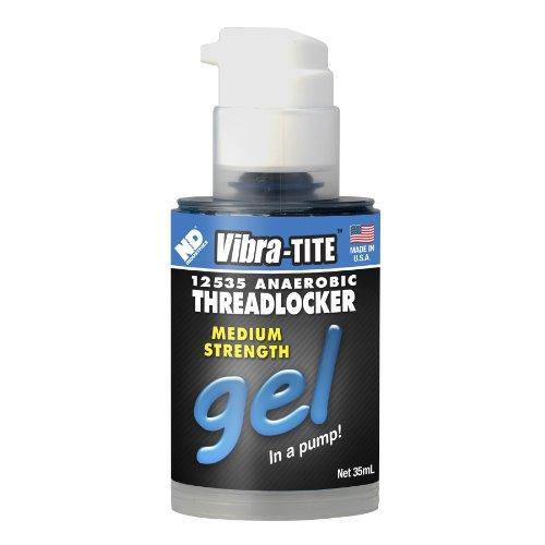 Vibra-TITE 125 Removable Medium Strength Gel Anaerobic Threadlocker, 35 ml Pump,