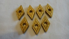 SANDVIK COROMANT Diamond Turning Insert, 55 Degree Grade AC3000 Assorted 15 Pcs