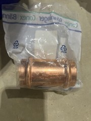 Banninger Conex press copper Straight Coupler , 1-1/2 PA5270-0120000
