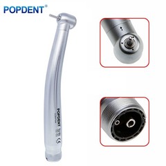 POPDENT NSK Style Dental High Speed Turbine Handpiece Push Button 2/4Holes FDA