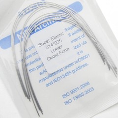 AZDENT Dental Orthodontic Arch Wire Super Elastic Niti Reverse Curve Rectangular