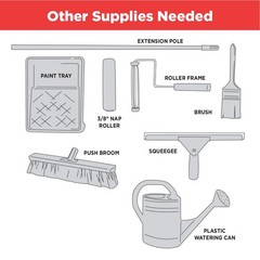 Rust Oleum Epoxy Shield Garage Floor Coating Gray 2 Part Durable Paint Kit