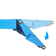 M&E 7700lbs Lifting Mid-Rise Scissor Lift 110V Pneumatic Release Car Lift Jacks
