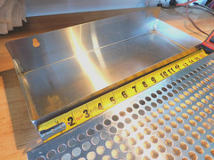 Stainless Steel Drip Tray 16.”x6 Bar Coffee Beverage Drain Tray w Grate