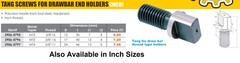 VERTEX M24 X 3.00 TANG SCREW FOR MT5 DRAW BAR MADE IN TAIWAN (3900-0793)