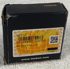 TIMKEN TAPERED ROLLER BEARING SET 14 L44643-L44610