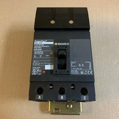 SQUARE D QD QDA QDA32225 3 POLE 225 AMP 240V I-LINE CIRCUIT BREAKER FLAW # 4