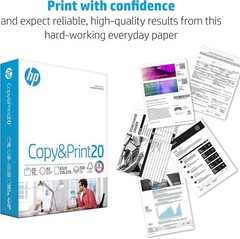 Printer Paper 8.5 x 11 Paper Copy &Print 20 lb 1 Ream Case – 500 Sheets
