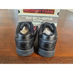 Skechers Work Nampa Wyola Women Size 7.5 Black Slip Resistant Memory Foam 77235