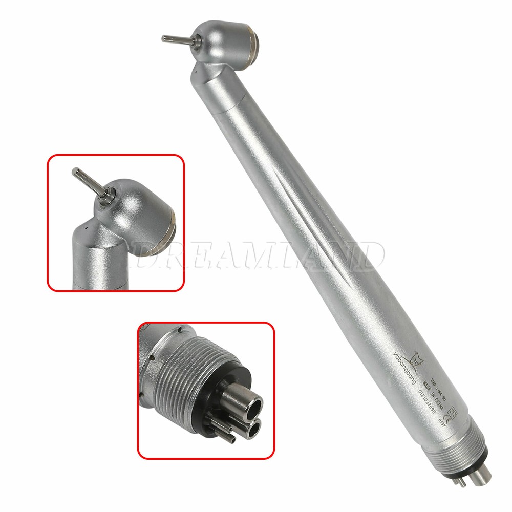 Dental 45 Degree Angle Head High Speed Surgical Handpiece Push Chuck 4H Connect