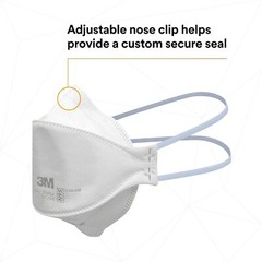 3M Aura 9205+ N95 Particulate Respirator Disposable Protective Mask(5~1000 pcs)