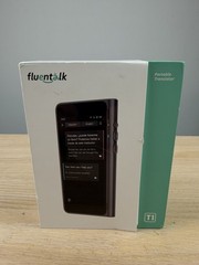 Fluentalk T1 Timekettle Portable Language Translator 414 Days Data Boxed