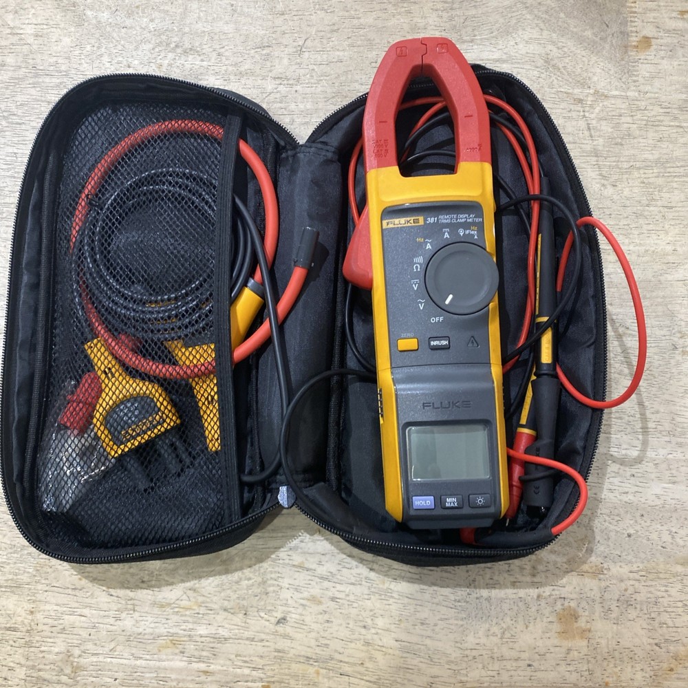 New For Fluke 381 Remote Display True RMS AC/DC Clamp Meter with iFlex