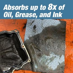 Industrial Cloths Grease, Oil & Ink Cloths, Jumbo Roll, Lint-Free Towels, Blue
